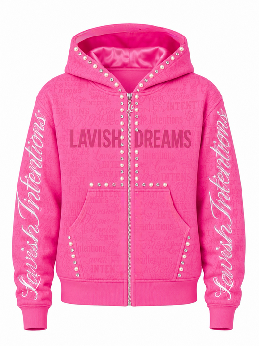 Pink Lavish Hoodie 🚨 PRE-ORDER ITEM